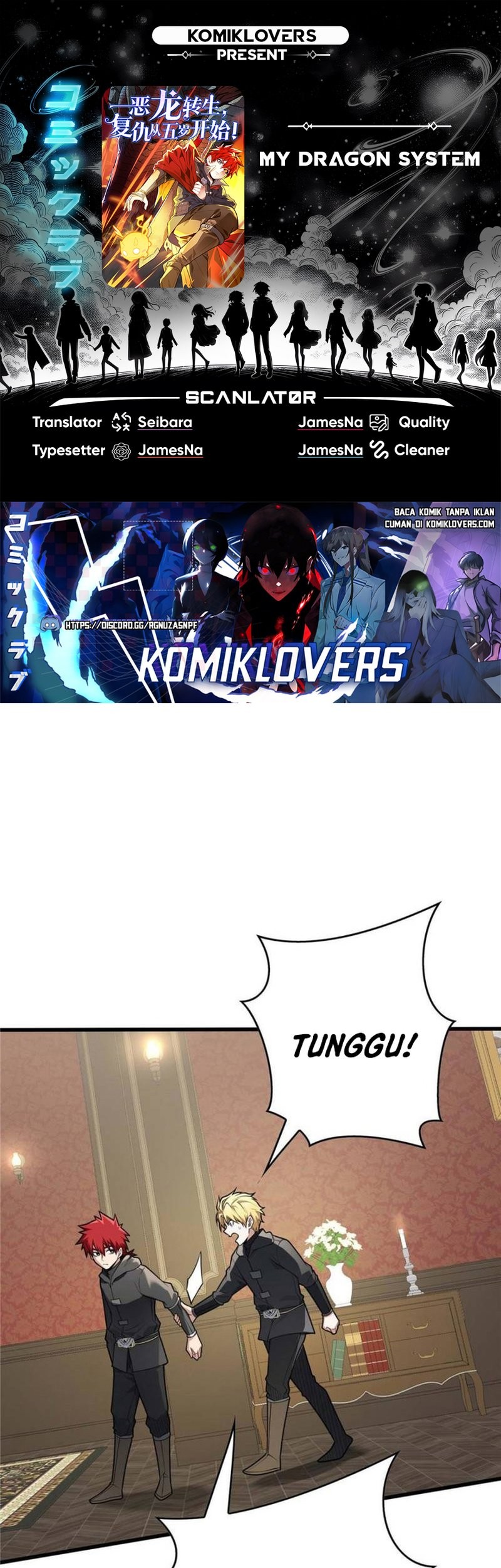 Baca Komik Evil Dragon Is Reincarnated! Revenge Begins at the Age of Five! Chapter 61 Gambar 1