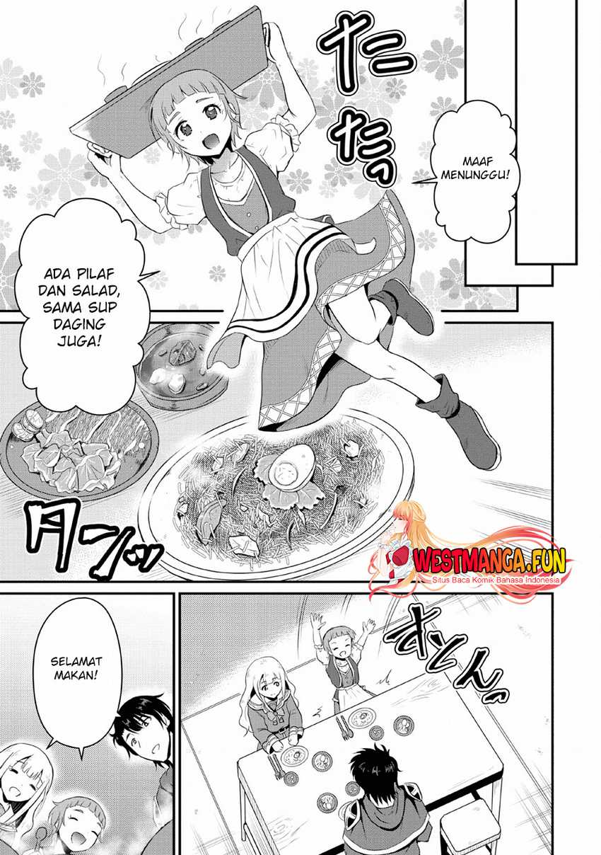 Ossan Teihen Chiyushi to Mana Musume no Henkyou Raifu Chapter 04 Gambar 13