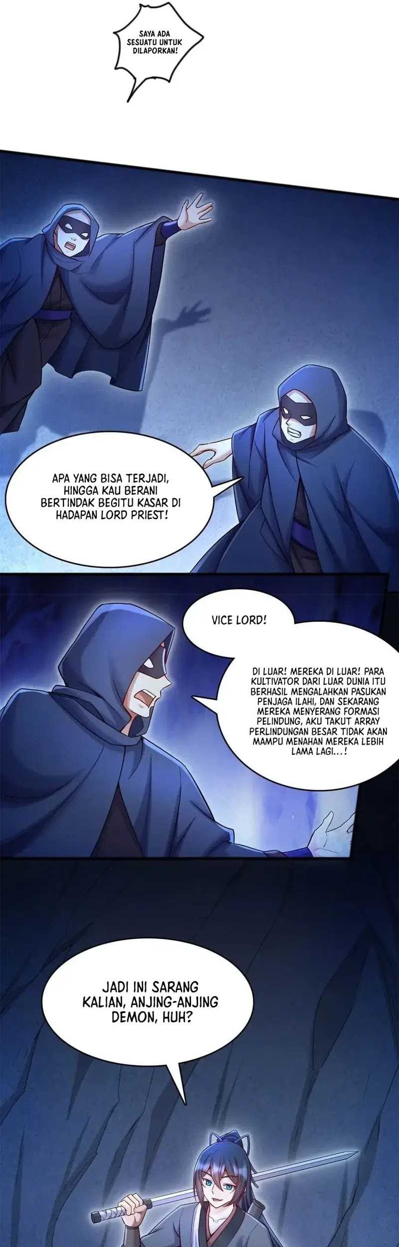 With a Sword Domain, I Can Become the Sword Saint Chapter 129 Gambar 13