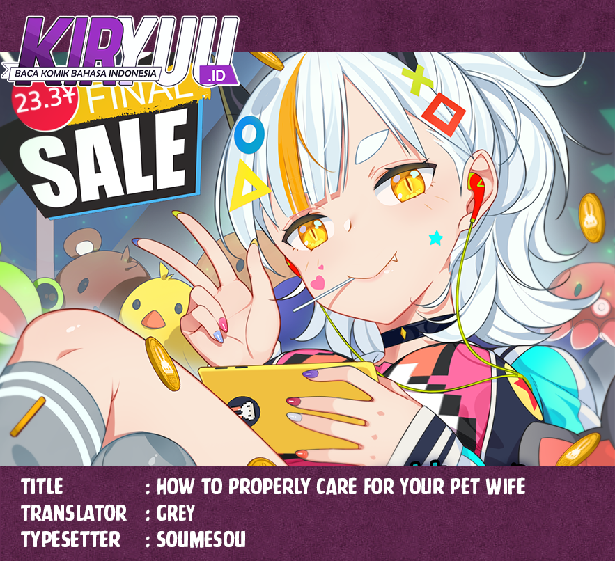 Baca Komik How To Properly Care For Your Pet Wife Chapter 61 Gambar 1