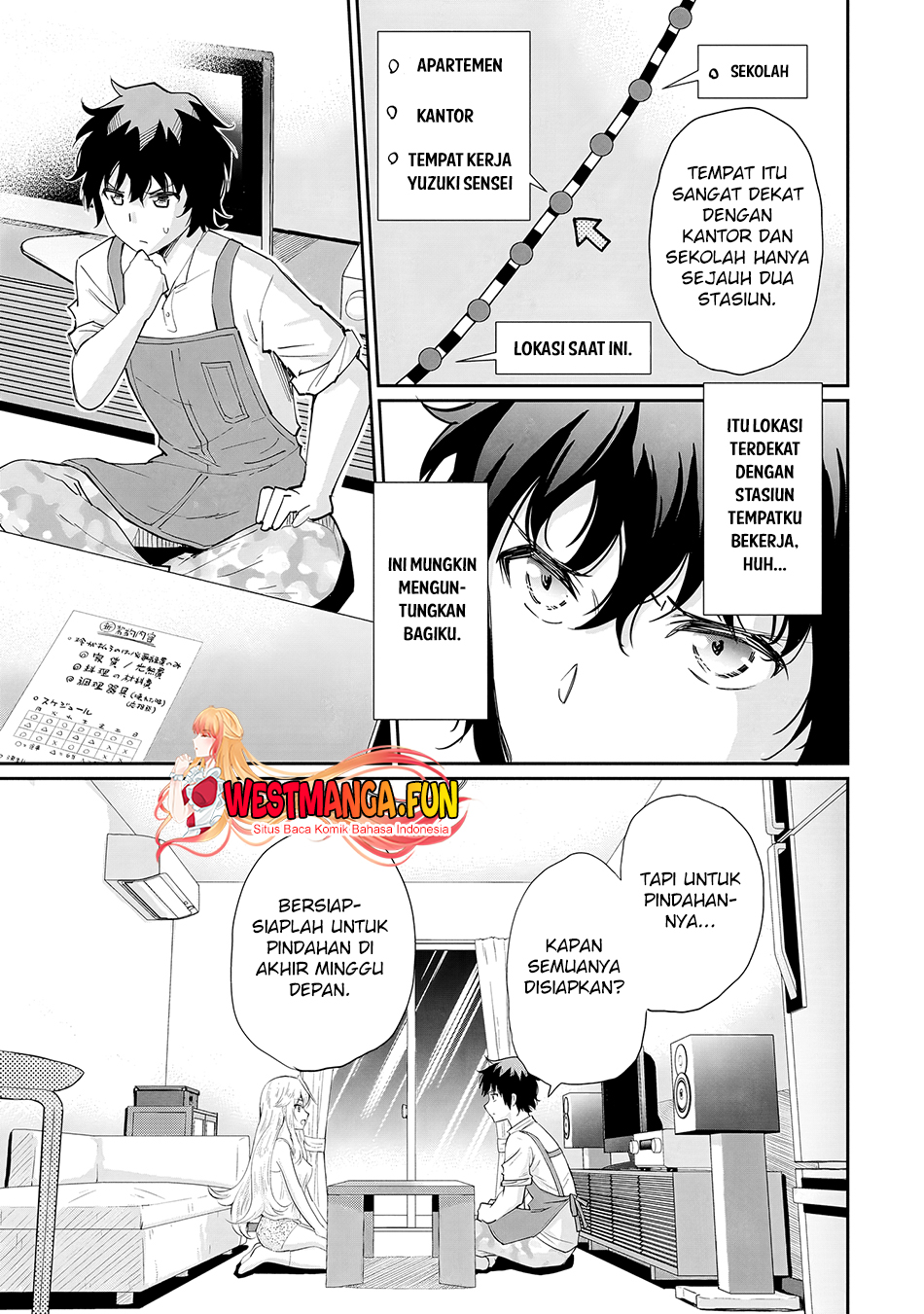 Isshou Hatarakitakunai Ore ga Classmate no Daininki Idol ni Natsukaretara Chapter 10 Gambar 20