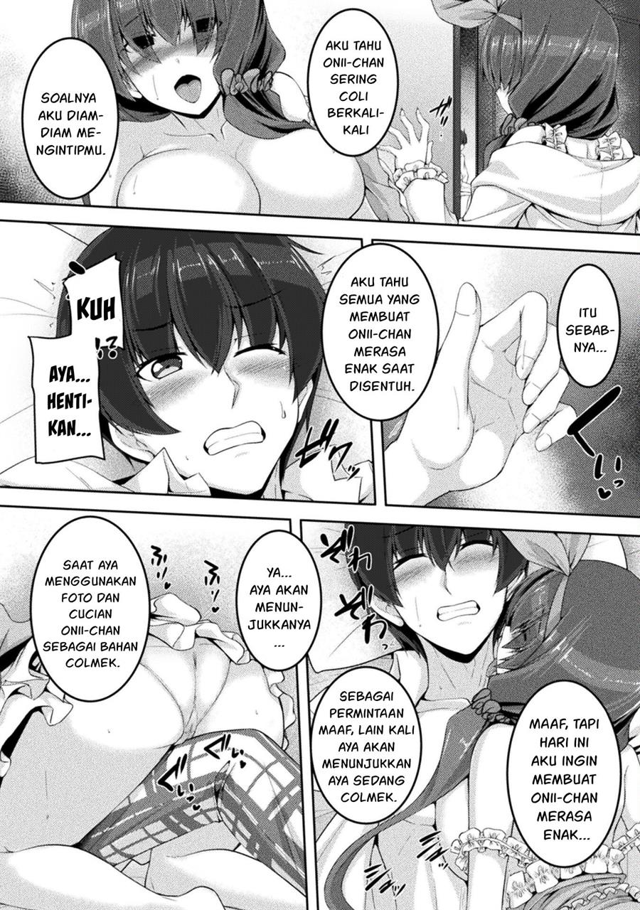 Yandere Imouto ni Aisaresugite Kozukuri Kankin Seikatsu Chapter 05 Gambar 11