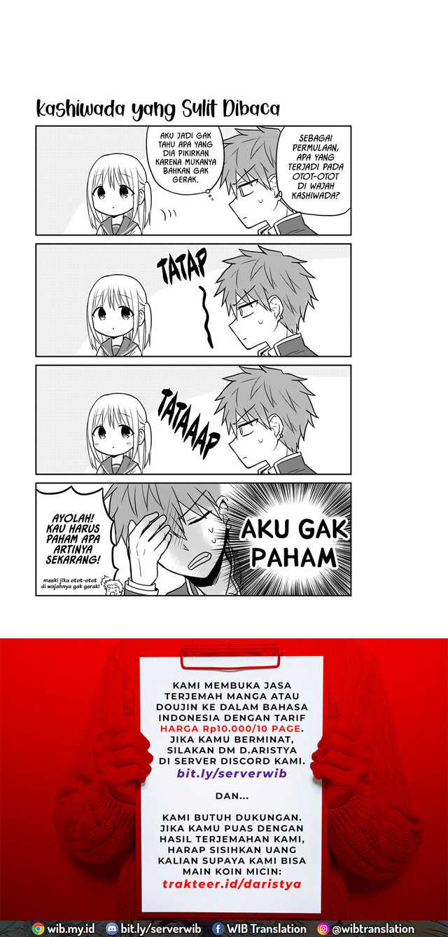 Kao ni denai Kashiwada-san to Kao ni deru Ota-kun Chapter 04 Gambar 10