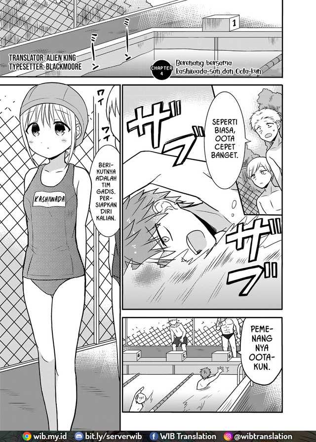 Baca Kao ni denai Kashiwada-san to Kao ni deru Ota-kun Chapter 04 Gambar 2