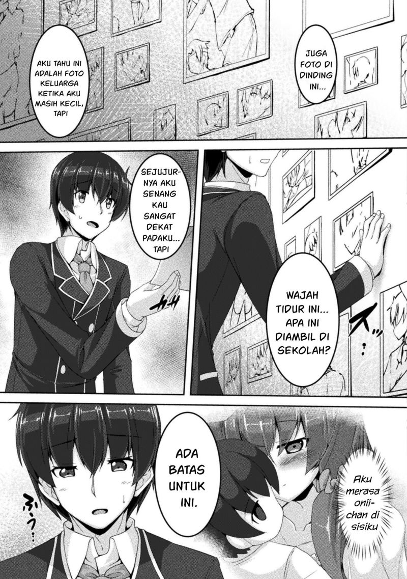 Yandere Imouto ni Aisaresugite Kozukuri Kankin Seikatsu Chapter 04 Gambar 11