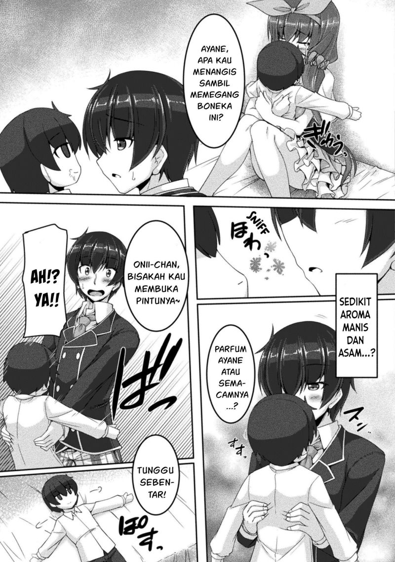 Yandere Imouto ni Aisaresugite Kozukuri Kankin Seikatsu Chapter 04 Gambar 13