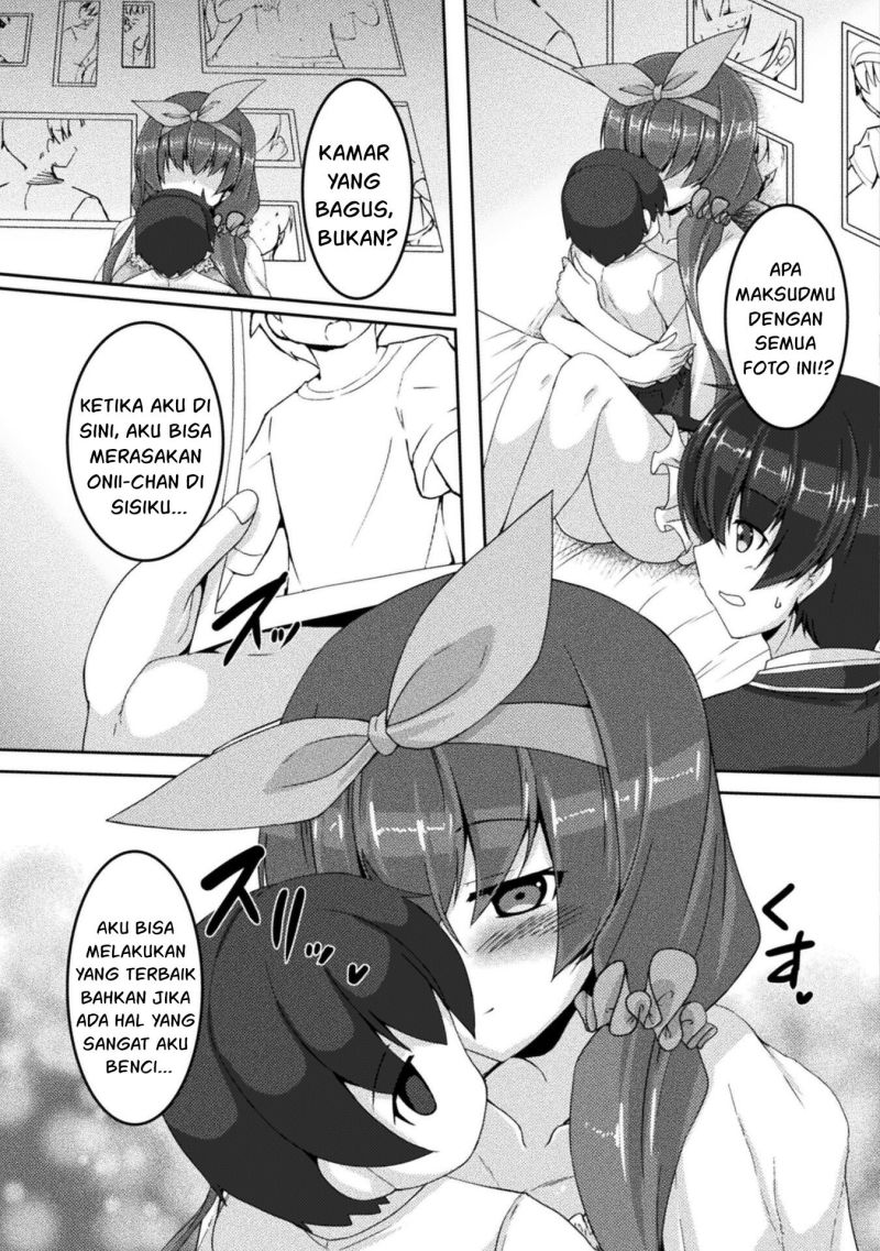 Yandere Imouto ni Aisaresugite Kozukuri Kankin Seikatsu Chapter 04 Gambar 7
