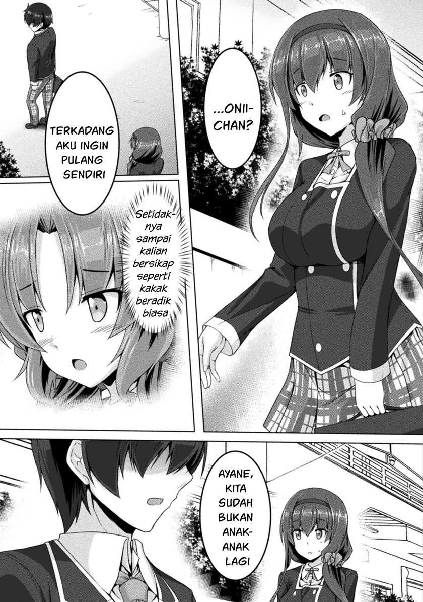 Yandere Imouto ni Aisaresugite Kozukuri Kankin Seikatsu Chapter 03 Gambar 14