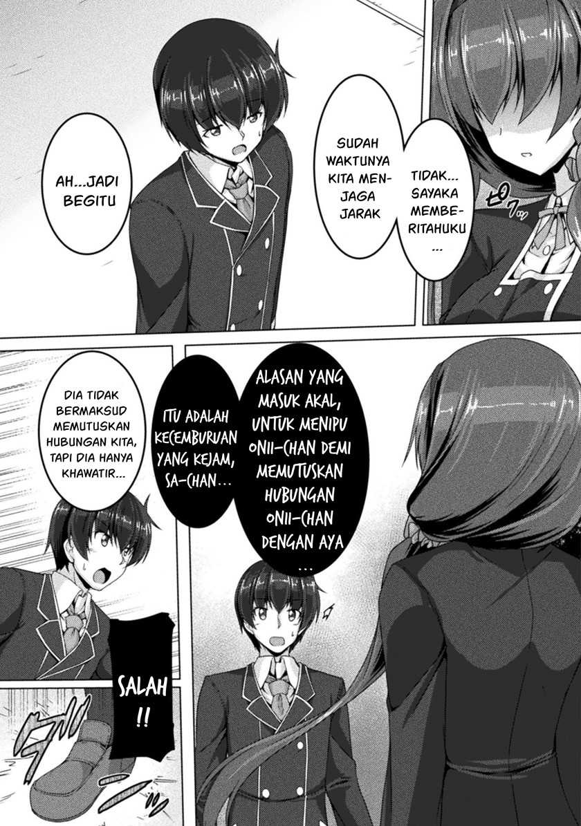 Yandere Imouto ni Aisaresugite Kozukuri Kankin Seikatsu Chapter 03 Gambar 16