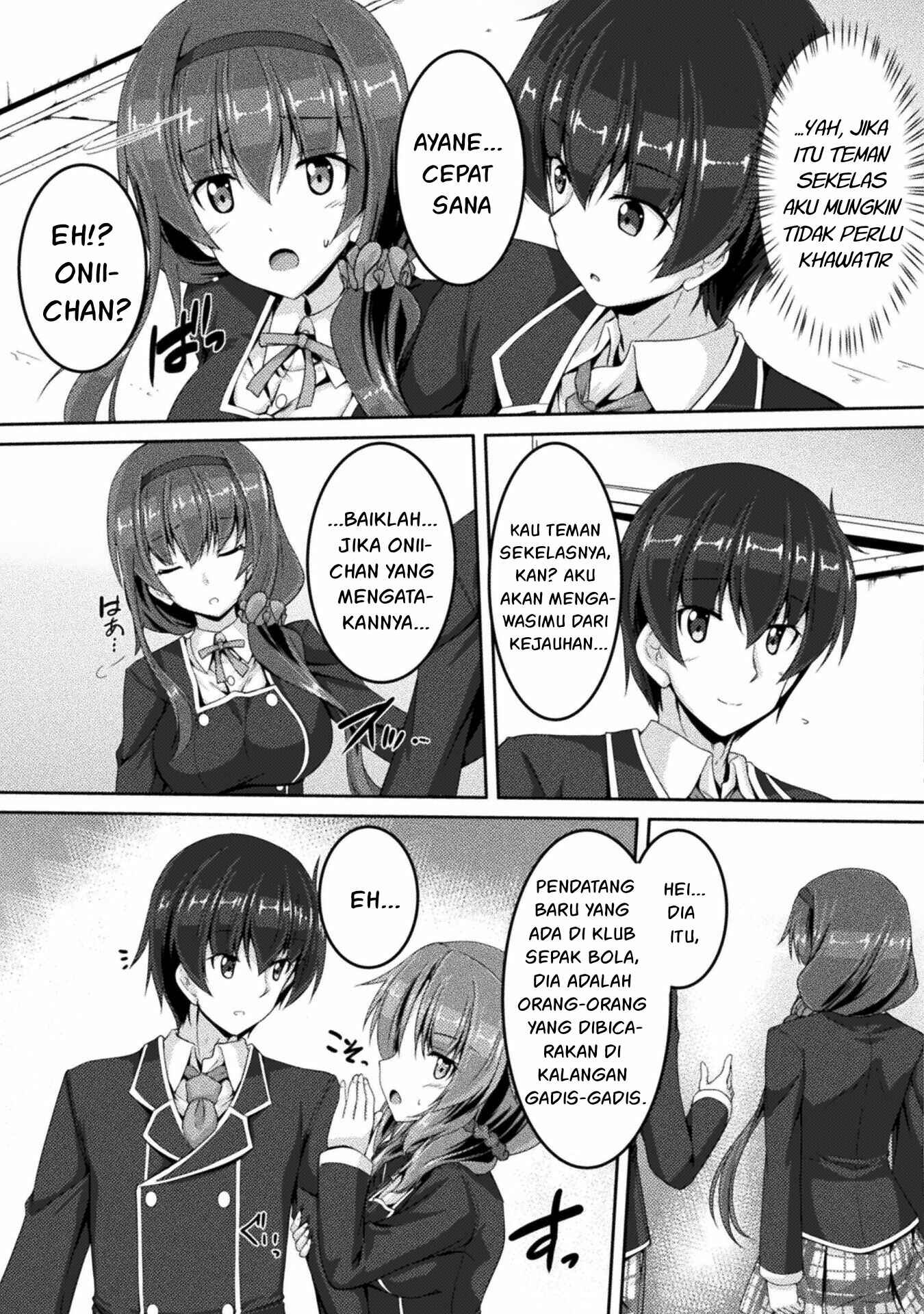 Yandere Imouto ni Aisaresugite Kozukuri Kankin Seikatsu Chapter 02 Gambar 14