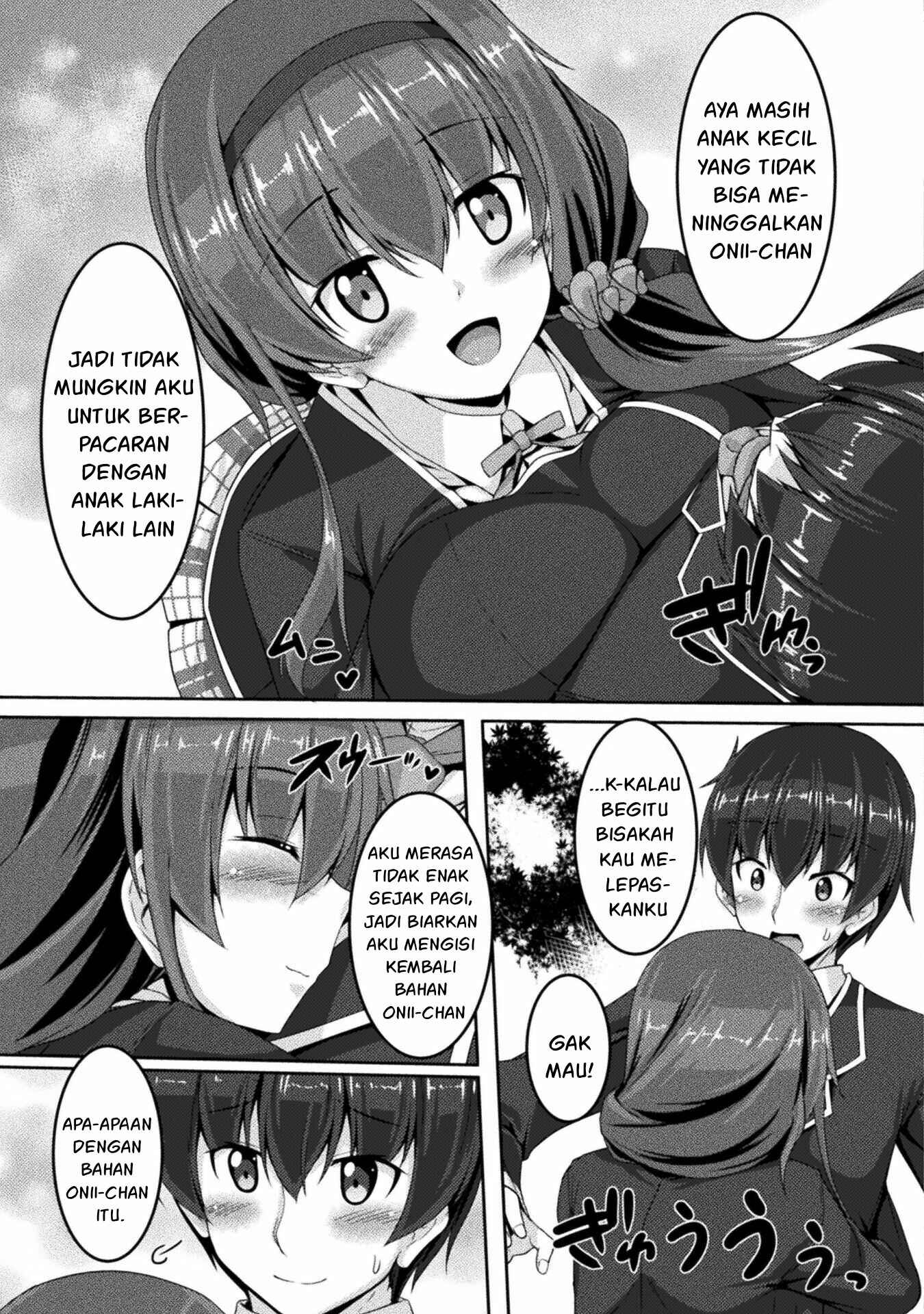 Yandere Imouto ni Aisaresugite Kozukuri Kankin Seikatsu Chapter 02 Gambar 24