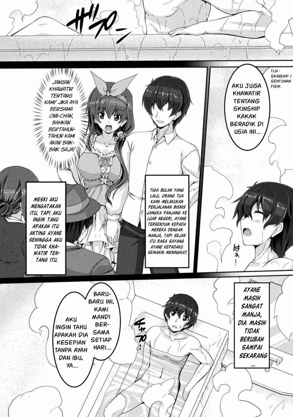 Yandere Imouto ni Aisaresugite Kozukuri Kankin Seikatsu Chapter 01 Gambar 17