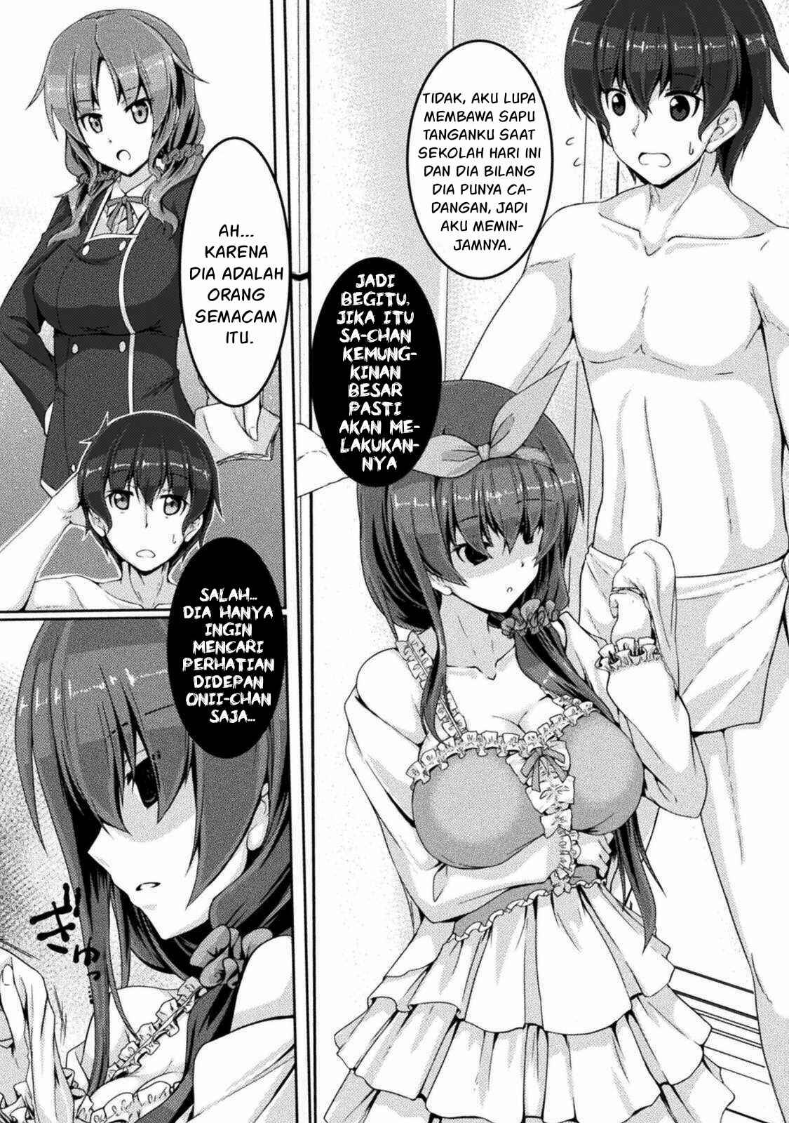 Yandere Imouto ni Aisaresugite Kozukuri Kankin Seikatsu Chapter 01 Gambar 24