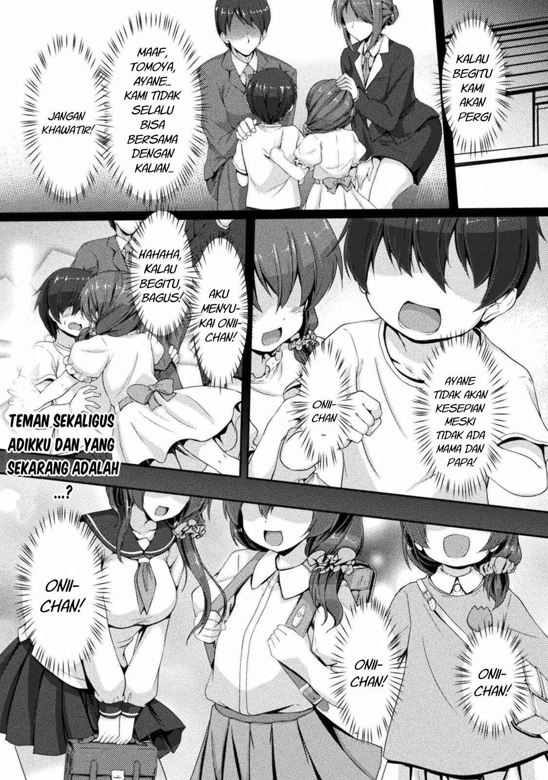 Yandere Imouto ni Aisaresugite Kozukuri Kankin Seikatsu Chapter 01 Gambar 8