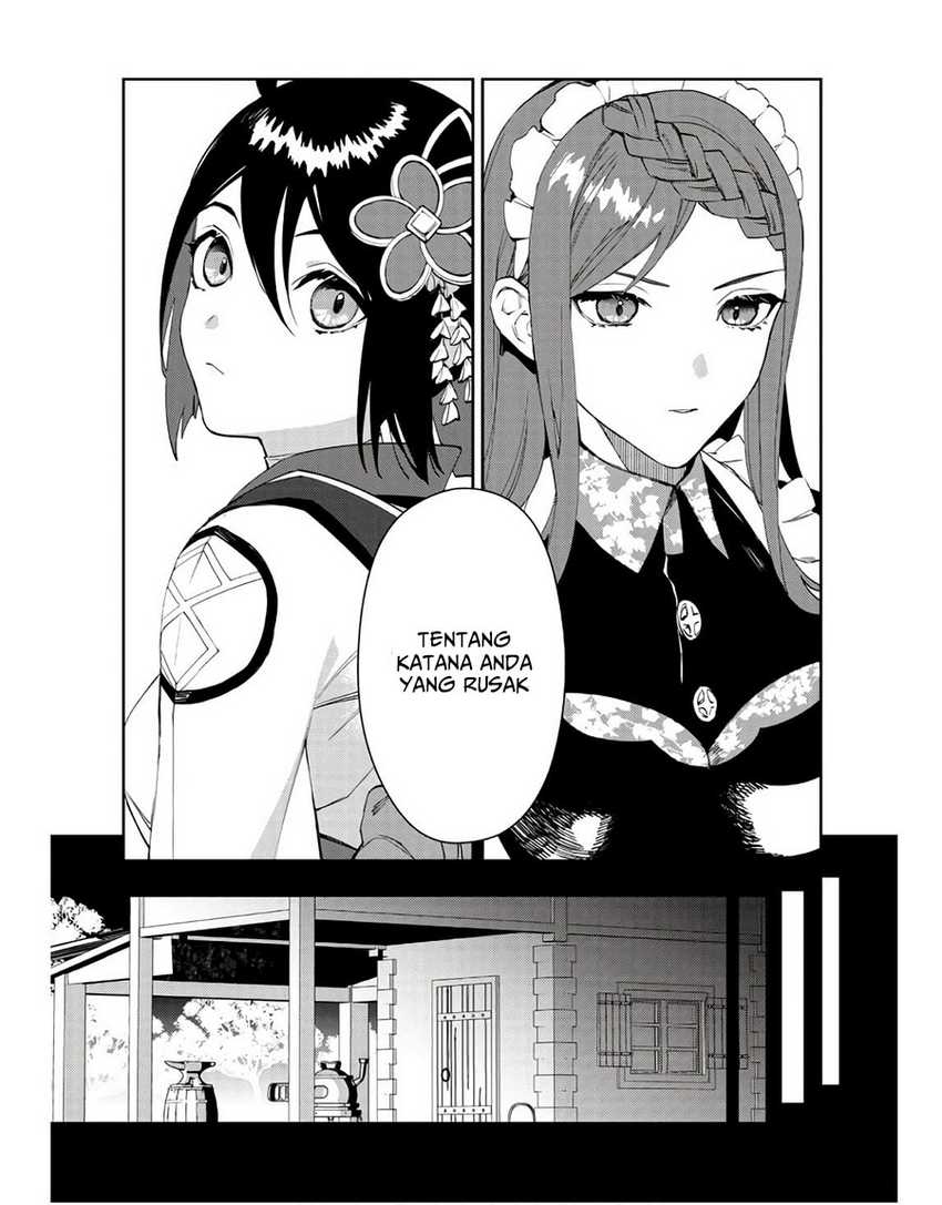 Hitokiri Shoujo Koushaku Reijou no Goei ni Naru Chapter 03 Gambar 10