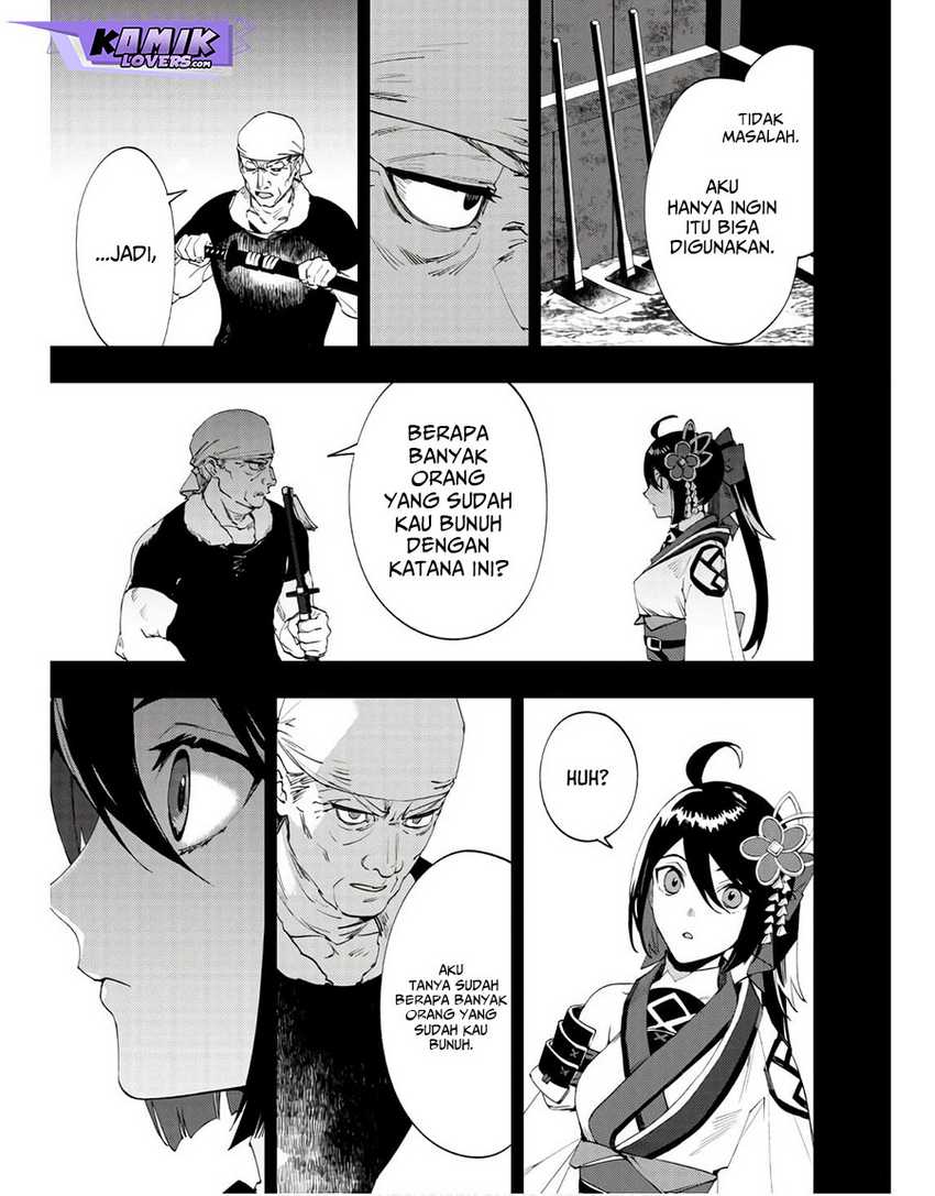 Hitokiri Shoujo Koushaku Reijou no Goei ni Naru Chapter 03 Gambar 12