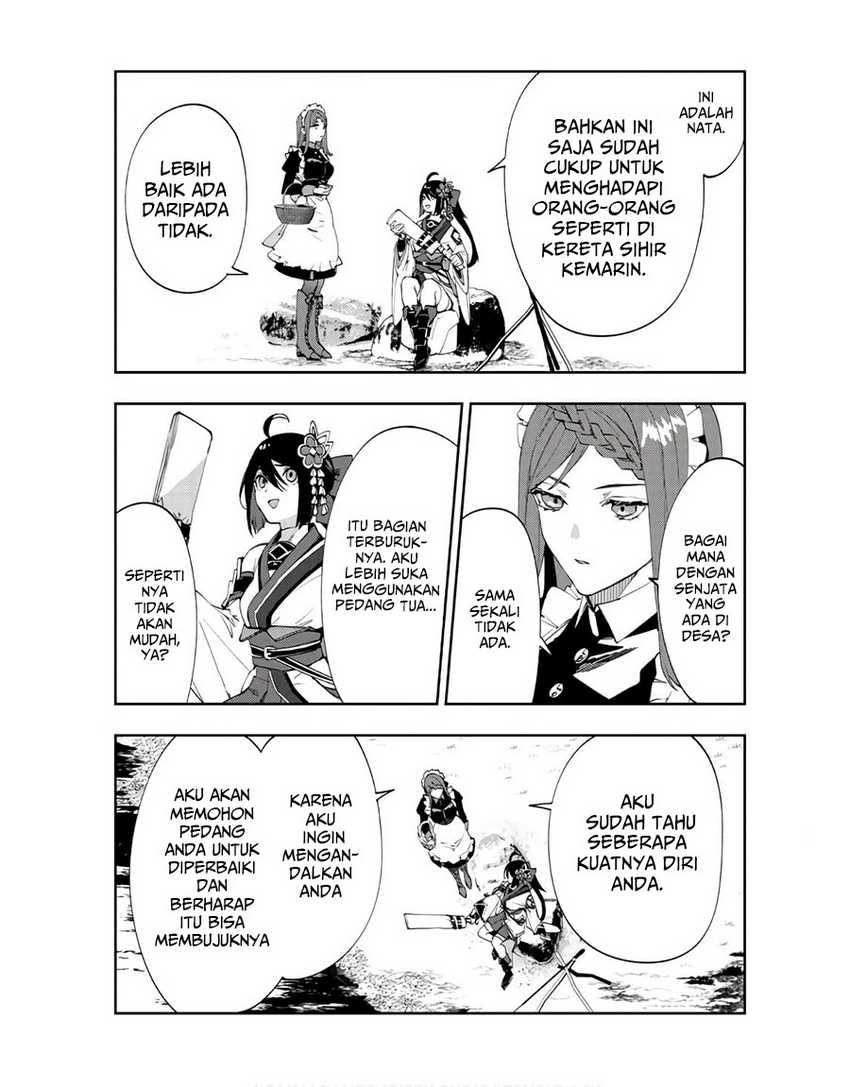 Hitokiri Shoujo Koushaku Reijou no Goei ni Naru Chapter 03 Gambar 15