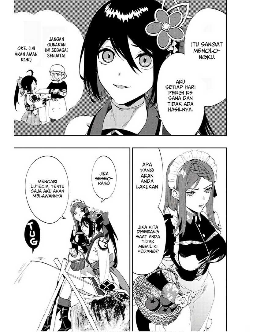 Hitokiri Shoujo Koushaku Reijou no Goei ni Naru Chapter 03 Gambar 16