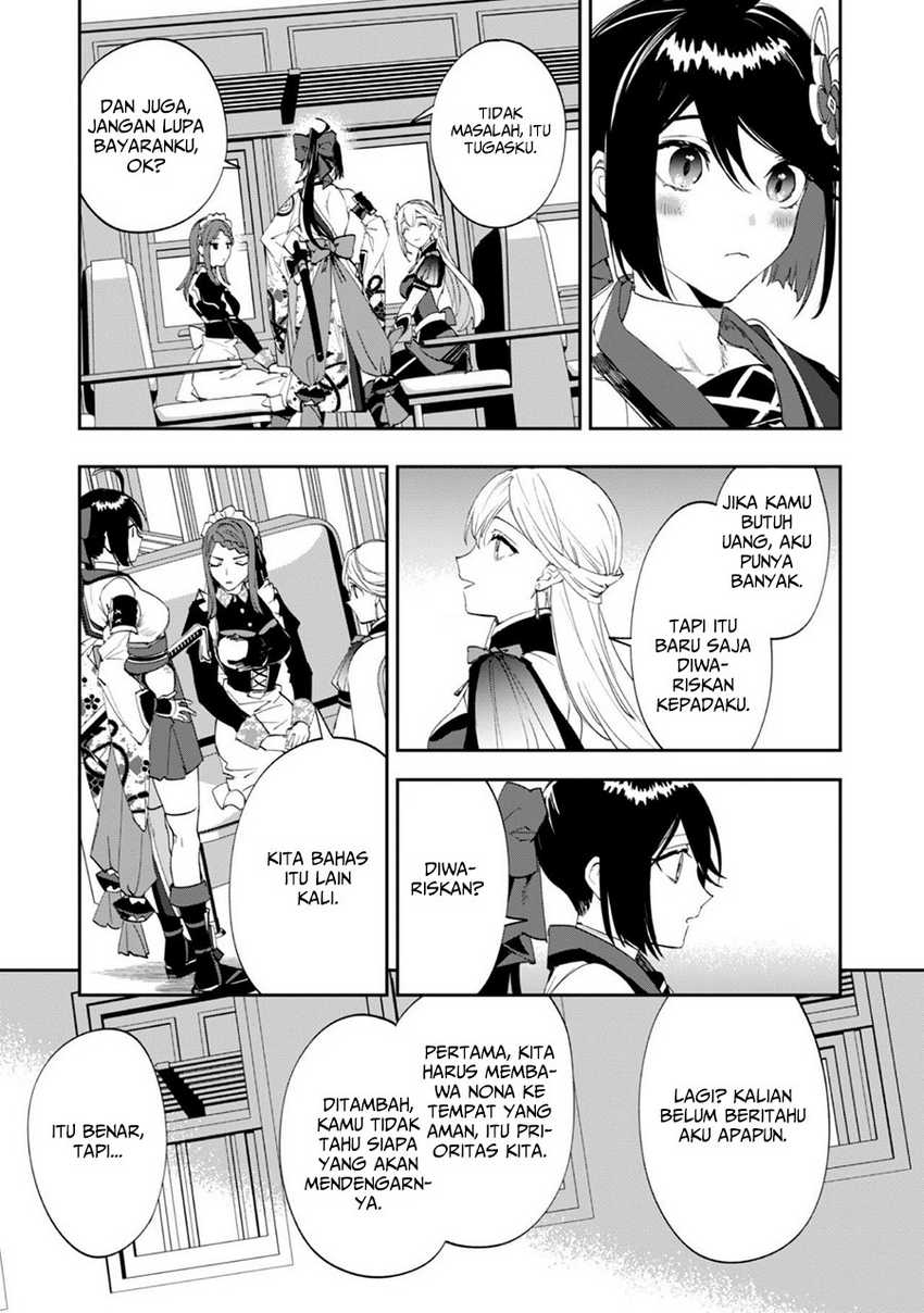 Hitokiri Shoujo Koushaku Reijou no Goei ni Naru Chapter 02 Gambar 24