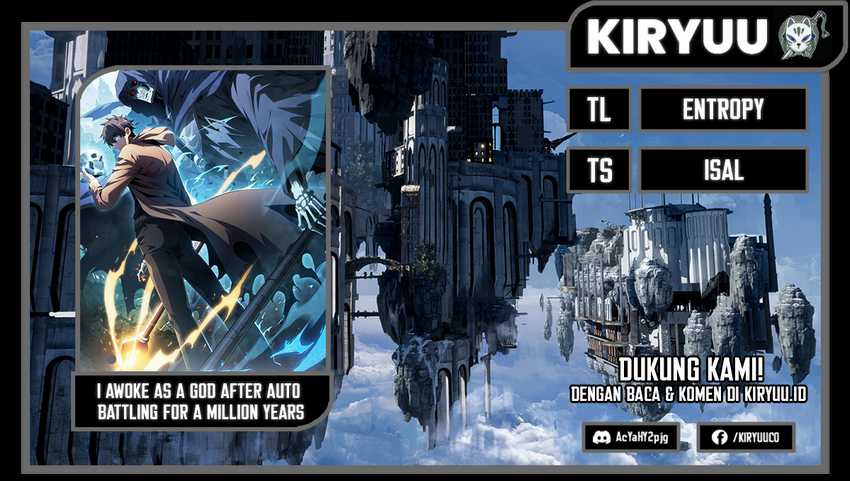 Baca Komik I Awoke as a God After Auto Battling For a Million Years (Idle Player Returns as a God) Chapter 00.1 Gambar 1