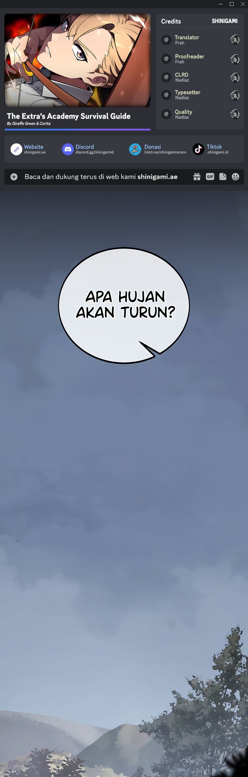 Baca Komik The Extra’s Academy Survival Guide Chapter 36 Gambar 1
