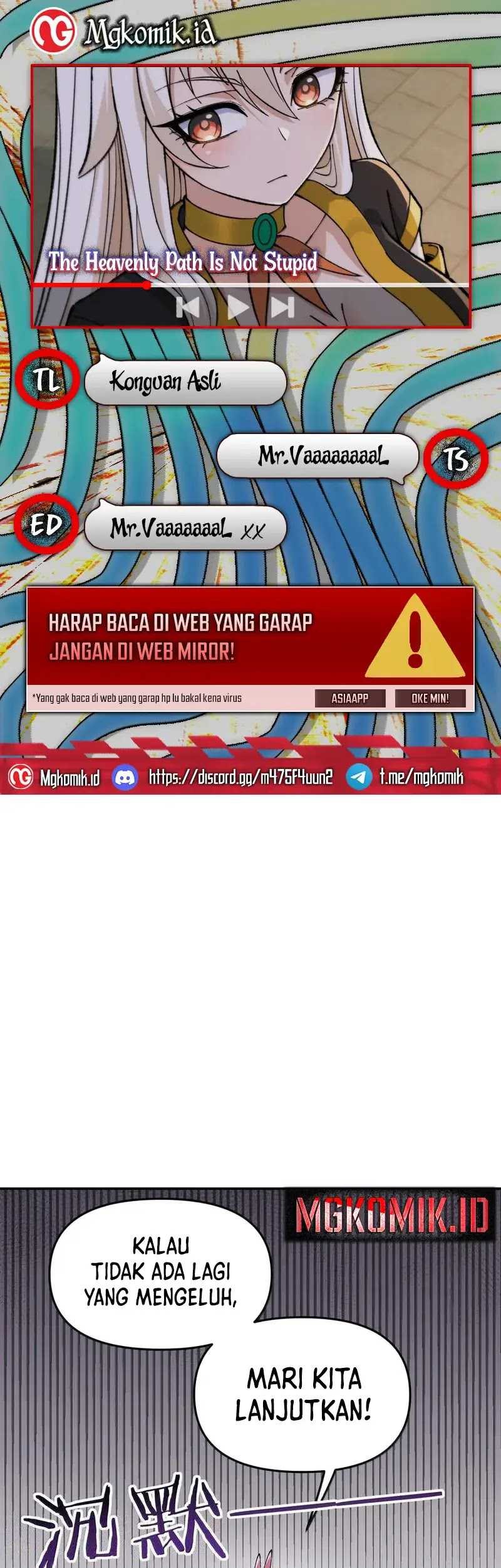 Baca Komik The Heavenly Path Is Not Stupid Chapter 92 Gambar 1