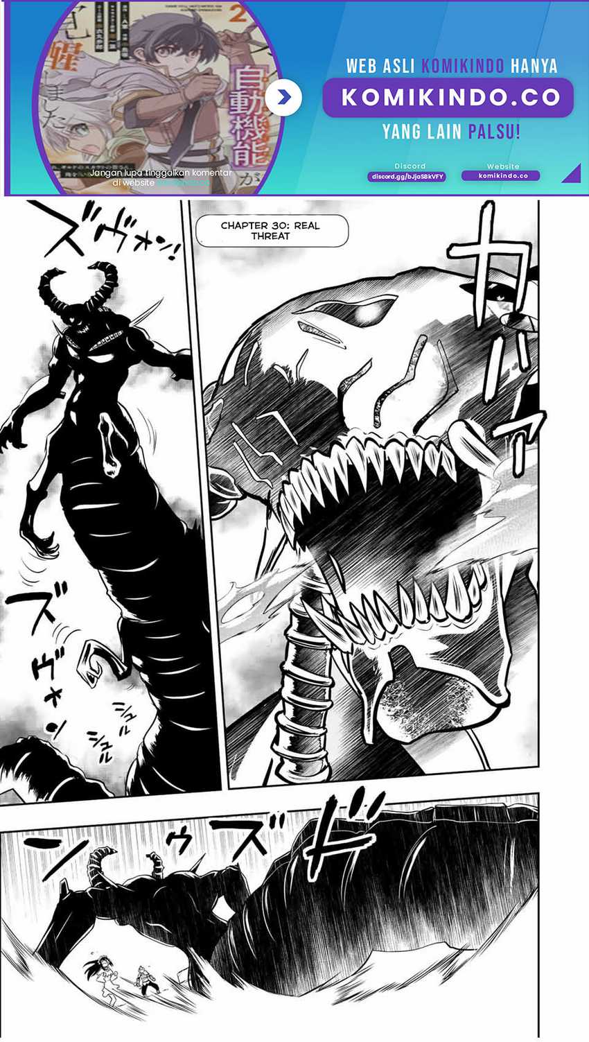 Baca  Dame Skill [Auto Mode] ga Kakuseishimashita ~Are, Guild no Scout-san, Ore wo “Iranai”-tte Itte Masendeshita?~ Chapter 30 Gambar 2