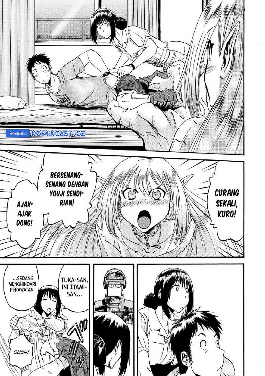 Gate – Jietai Kare no Chi nite Kaku Tatakeri Chapter 133 Gambar 28