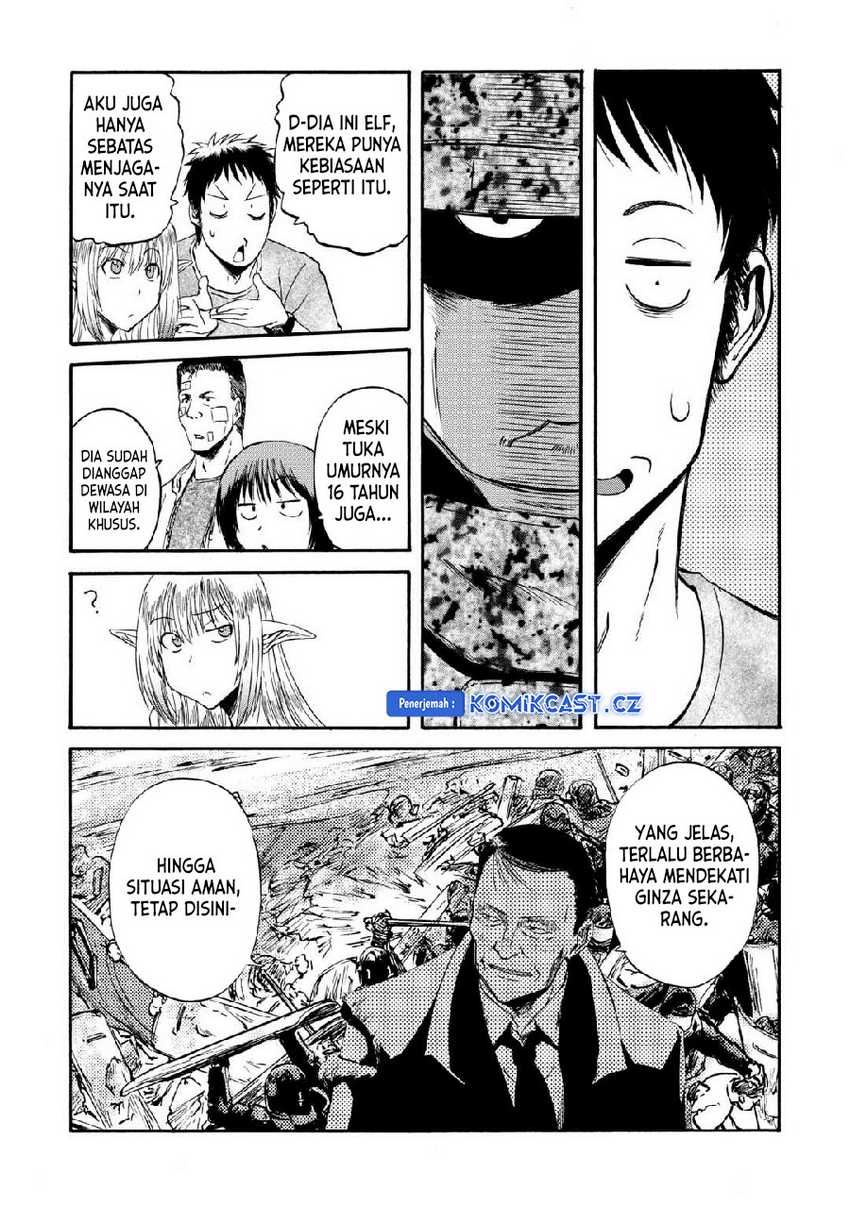 Gate – Jietai Kare no Chi nite Kaku Tatakeri Chapter 133 Gambar 35