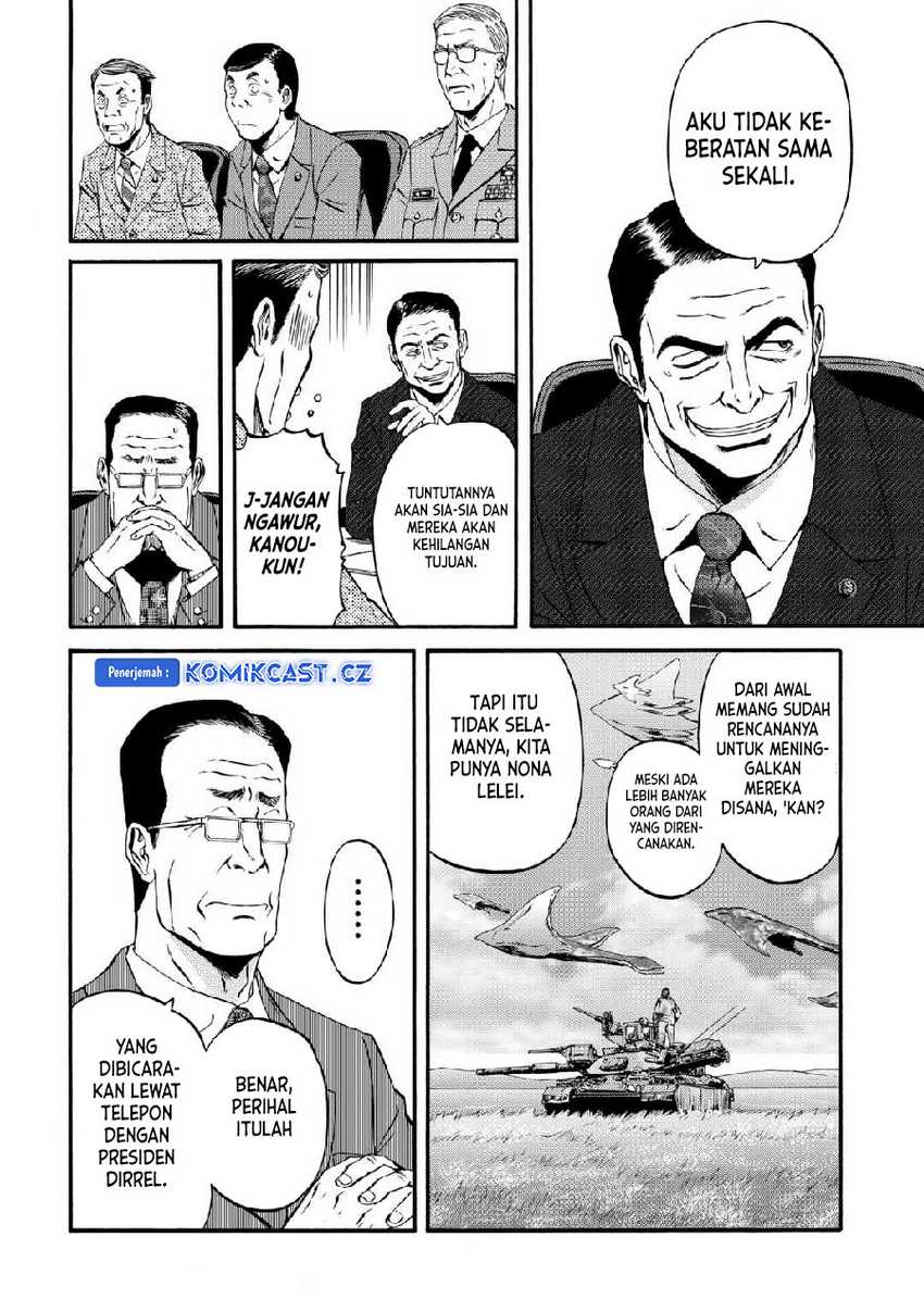 Gate – Jietai Kare no Chi nite Kaku Tatakeri Chapter 133 Gambar 9
