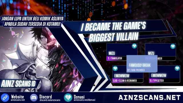 Baca Komik I Became The Game’s Biggest Villain Chapter 39 Gambar 1