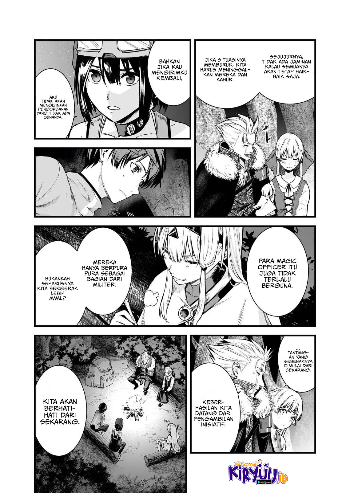 Boushoku-Hi no Ken Chapter 46 Gambar 15