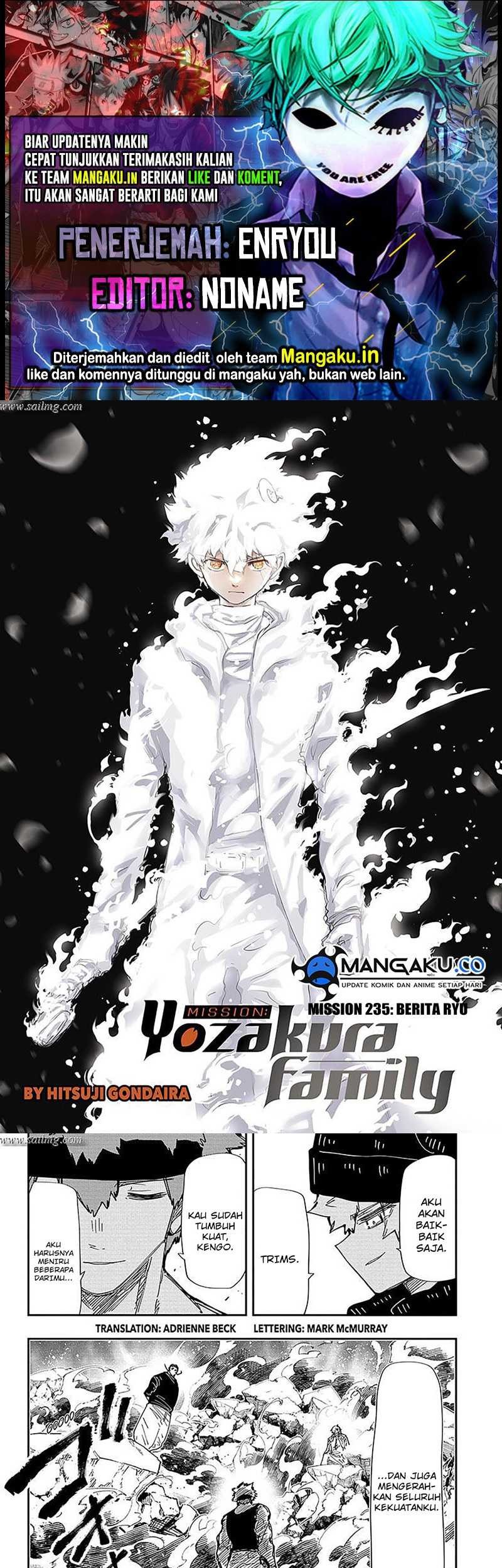 Baca Komik Mission: Yozakura Family Chapter 235 Gambar 1