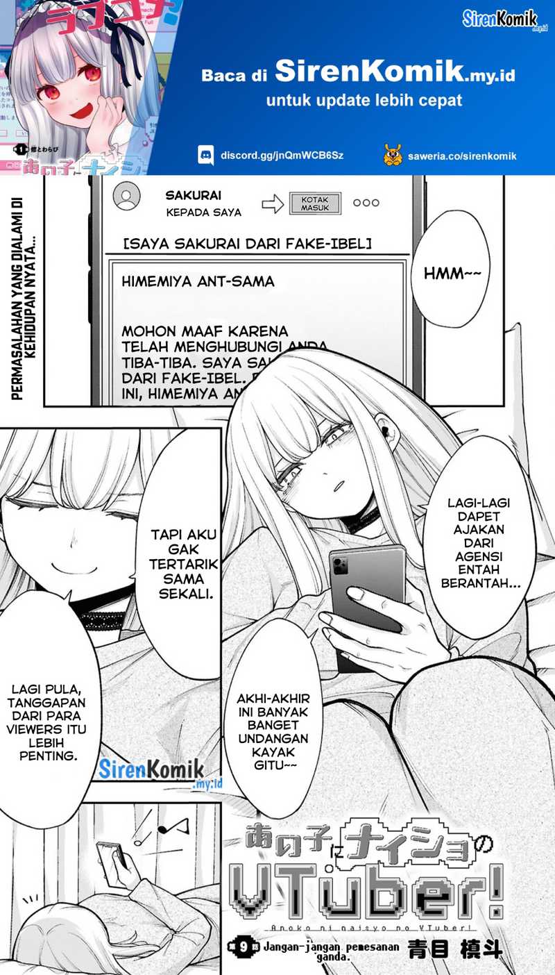 Baca  Ano Ko ni Naisho no VTUBER! Chapter 09 Gambar 2