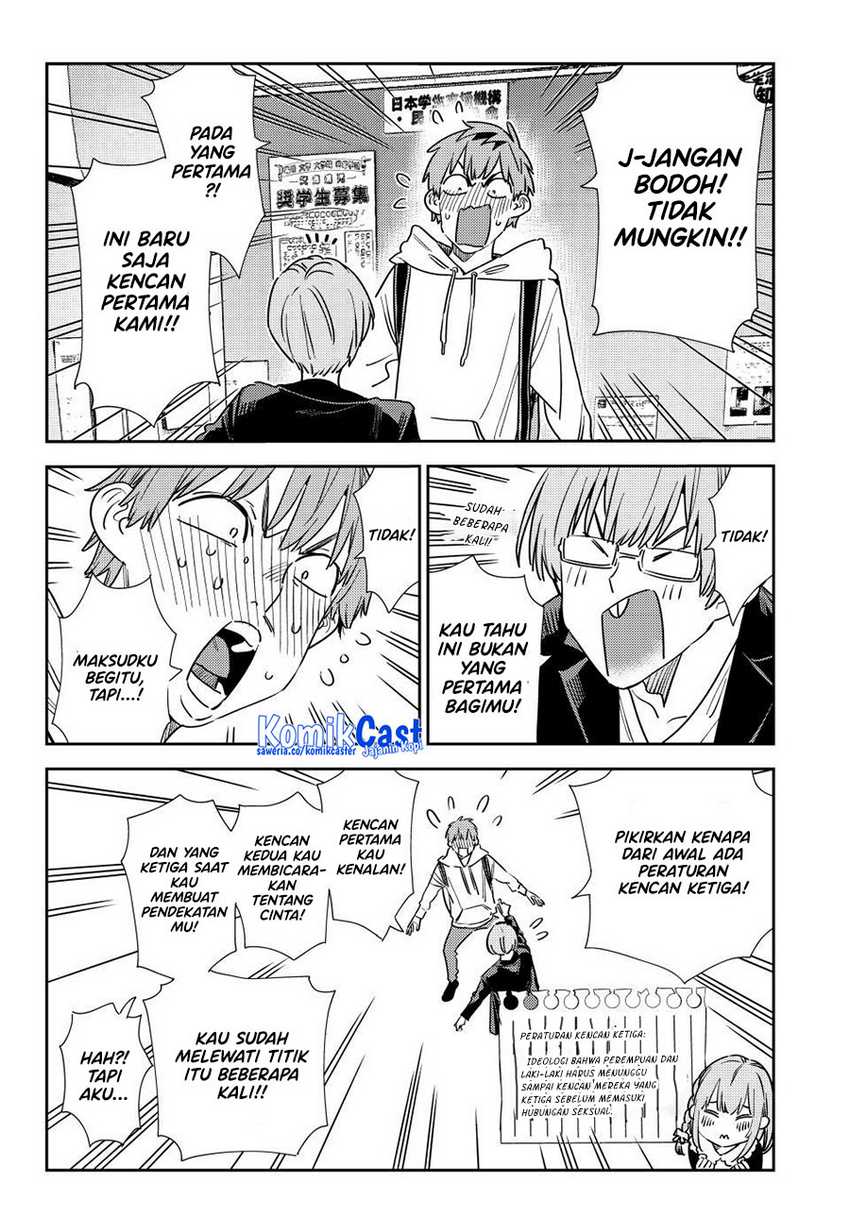 Kanojo Okarishimasu Chapter 322 Gambar 12