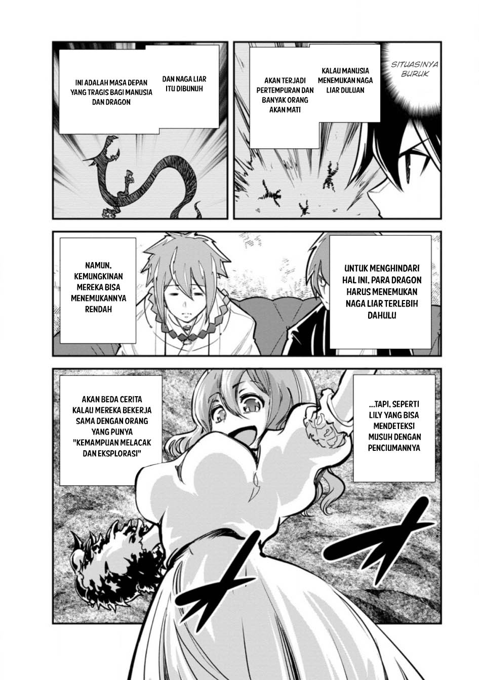 Monster no Goshujin-sama Chapter 62 Gambar 23