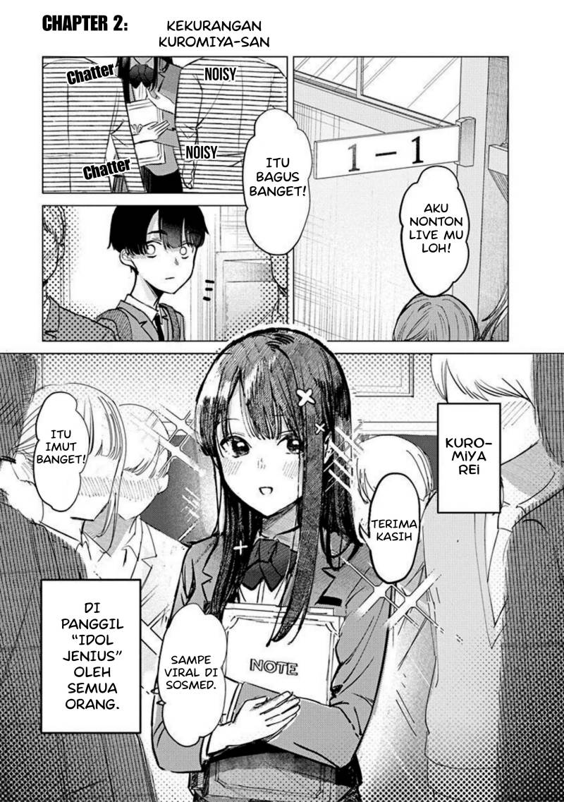 Baca Houkago no Idol ni wa Himitsu ga aru Chapter 02 Gambar 2