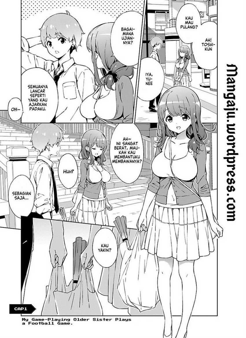 Baca  Onee-chan wa Game o Suruto Hito ga Kawaru Onee-chan Chapter 01 Gambar 2