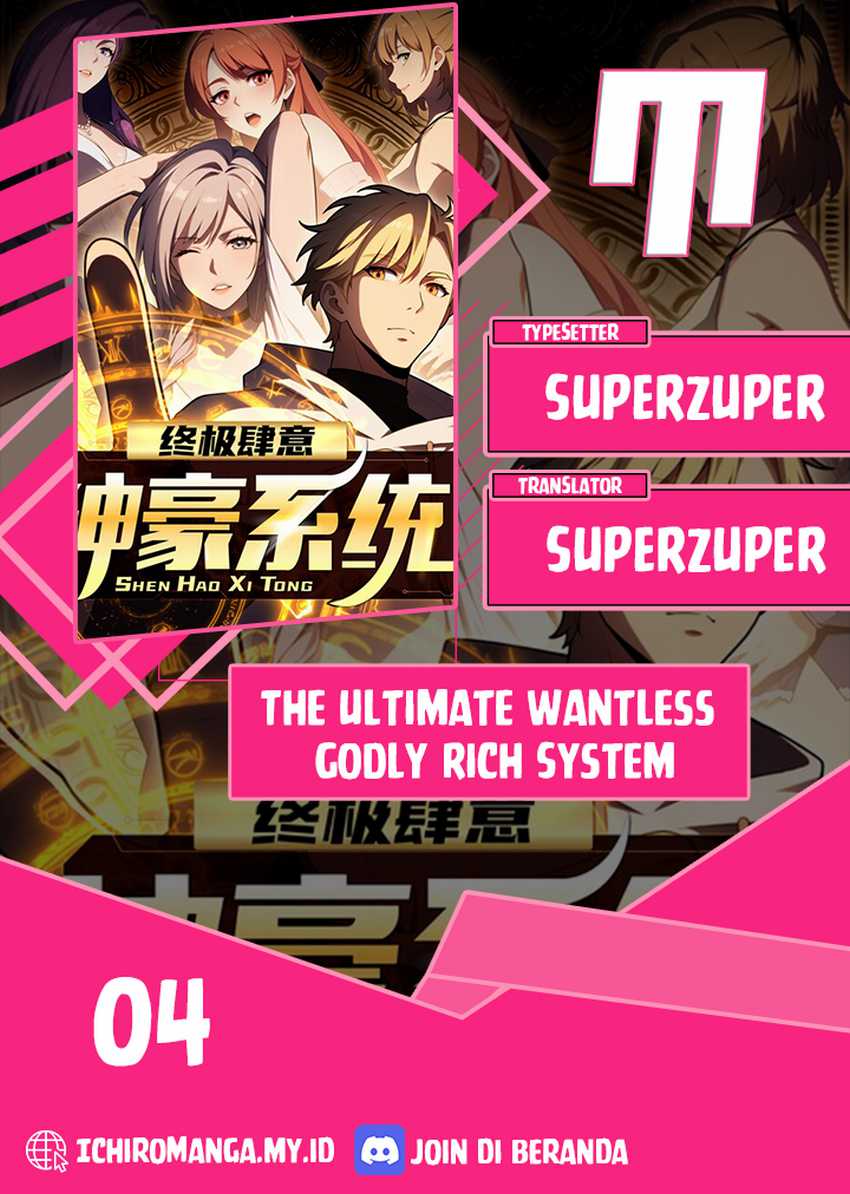 Baca Komik The Ultimate Wantless Godly Rich System Chapter 04 Gambar 1