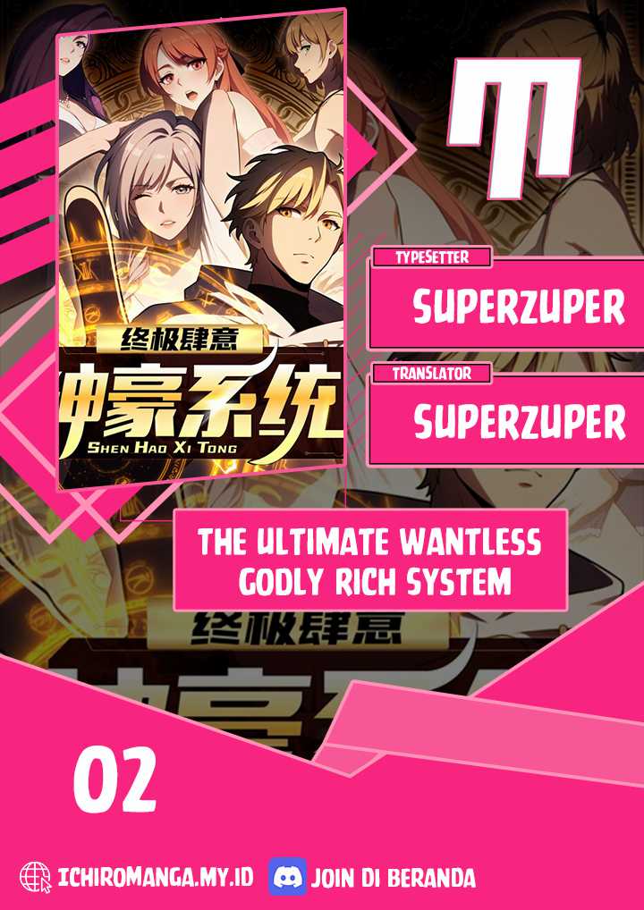 Baca Komik The Ultimate Wantless Godly Rich System Chapter 02 Gambar 1