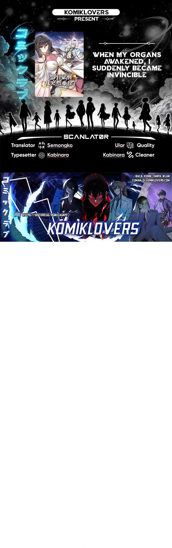 Baca Komik When My Organs Awakened, I Suddenly Became Invincible Chapter 07 Gambar 1