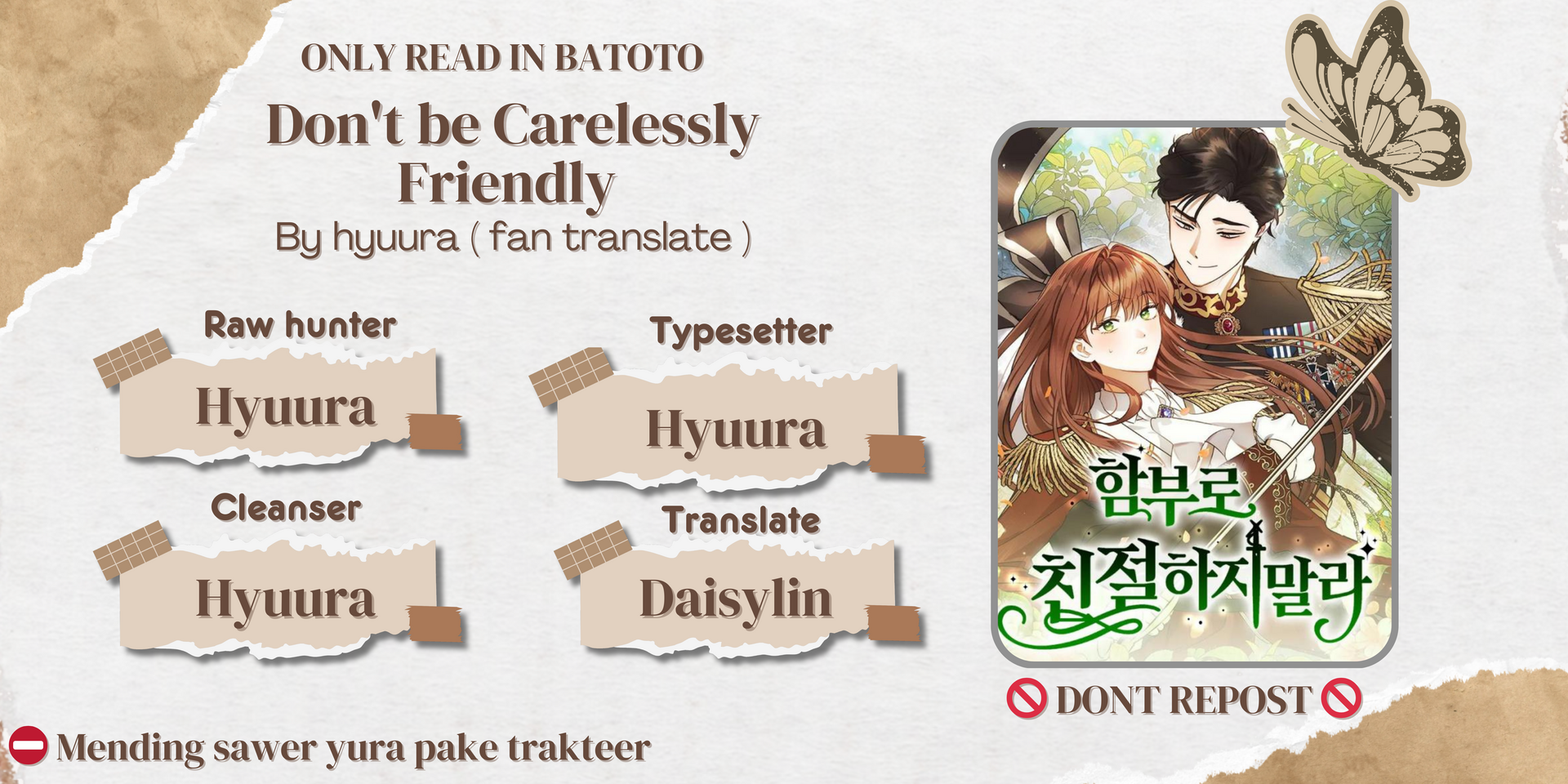 Baca Komik Don’t Be Too Nice Chapter 21 Gambar 1