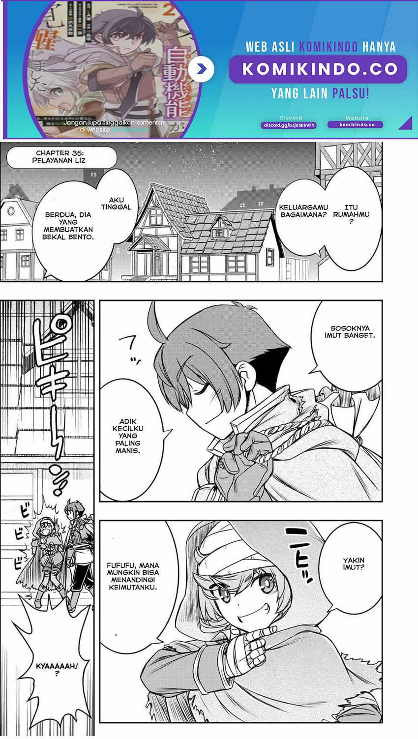 Baca  Dame Skill [Auto Mode] ga Kakuseishimashita ~Are, Guild no Scout-san, Ore wo “Iranai”-tte Itte Masendeshita?~ Chapter 35 Gambar 2
