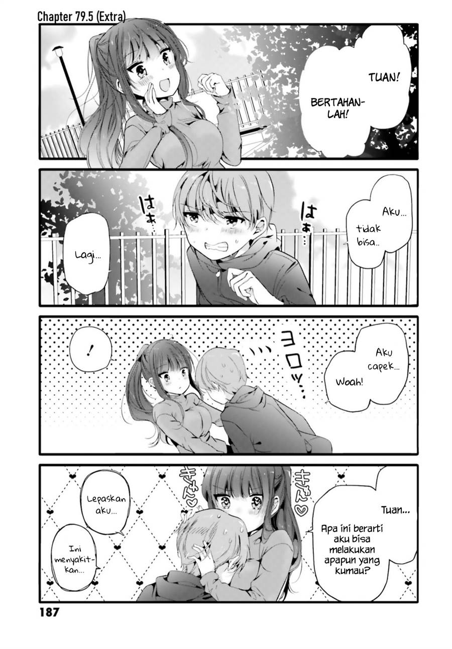 Baca Uchi no Hentai Maid ni Osowareteru Chapter 79.5 Gambar 2