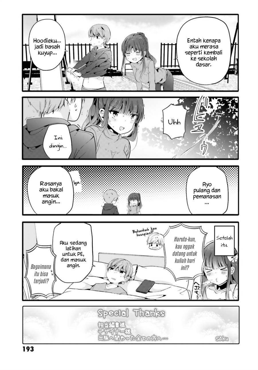 Uchi no Hentai Maid ni Osowareteru Chapter 79.5 Gambar 8