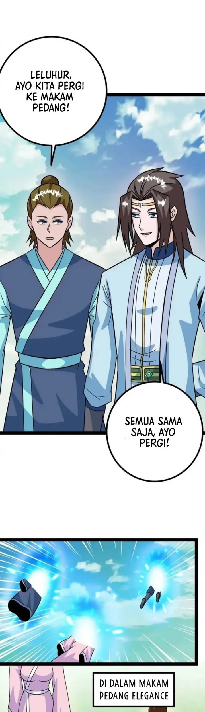 When The System Opens After The Age Of 100, All Grandchildren Kneel Upon The Mountains! Chapter 61 Gambar 6