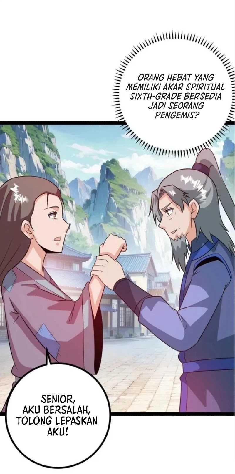 When The System Opens After The Age Of 100, All Grandchildren Kneel Upon The Mountains! Chapter 48 Gambar 17