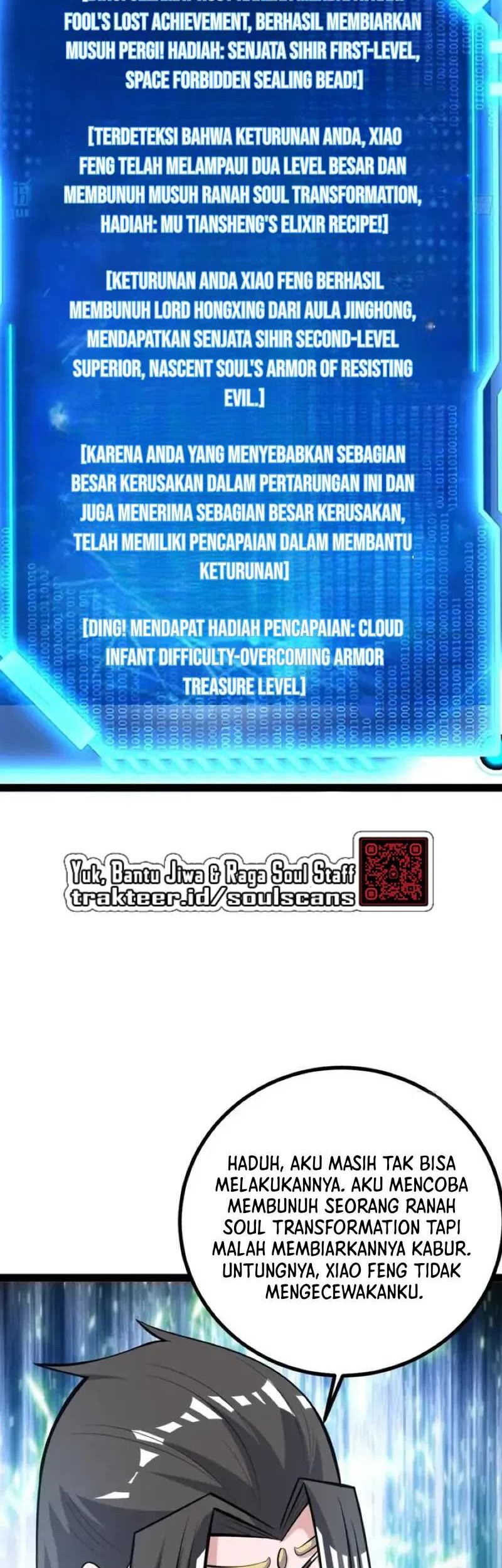 When The System Opens After The Age Of 100, All Grandchildren Kneel Upon The Mountains! Chapter 42 Gambar 23