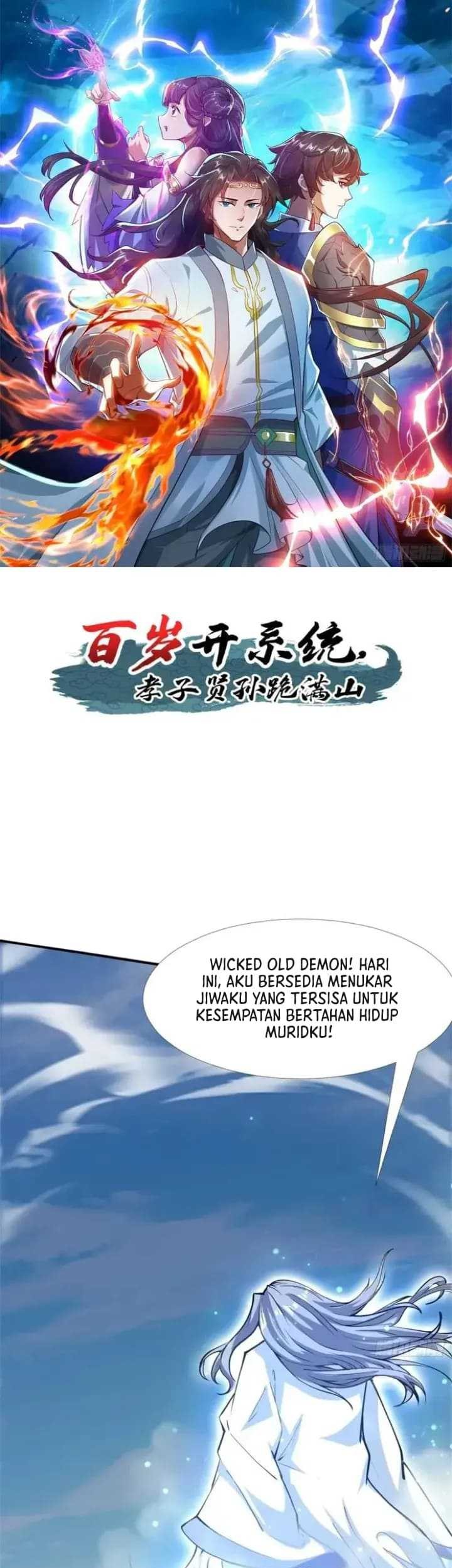 When The System Opens After The Age Of 100, All Grandchildren Kneel Upon The Mountains! Chapter 23 Gambar 3