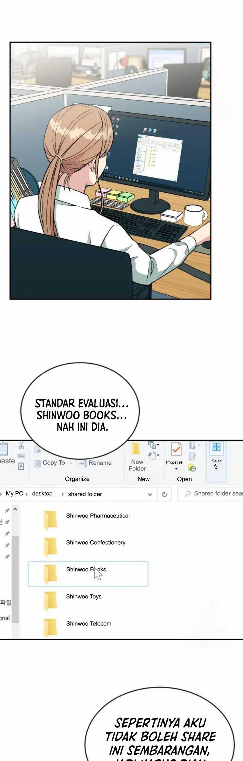 Reincarnated as a New Employee Chapter 25 Gambar 12